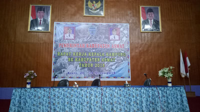 Rapat Kerja Kepala Kampung Se Kabupaten Asmat Agats 20-24 2018